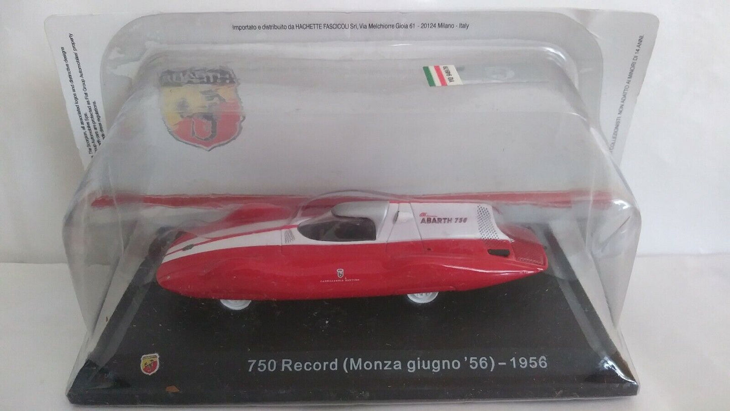 ABARTH COLLECTION 1:43 SCEGLI DAL MENU A TENDINA