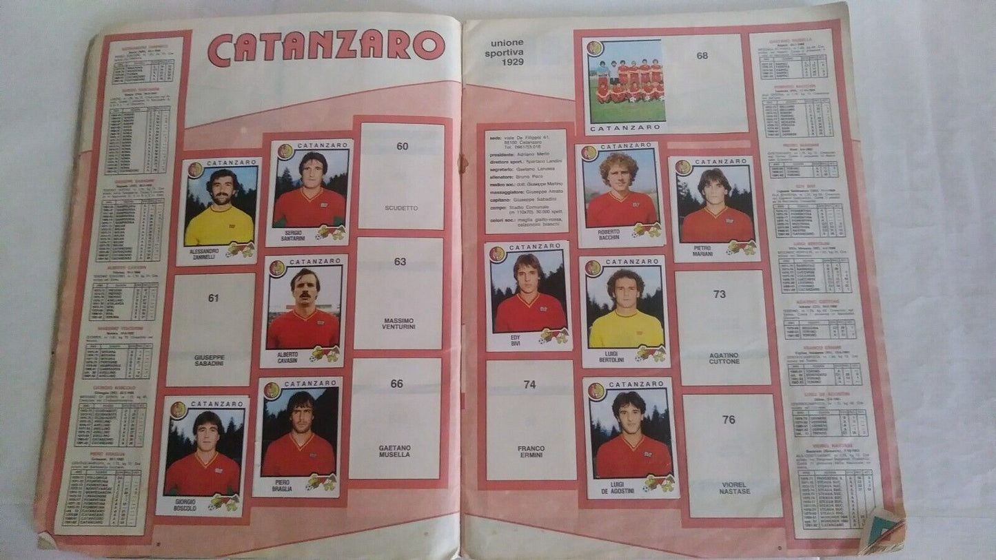 ALBUM CALCIATORI PANINI 1982-83 DA RECUPERO