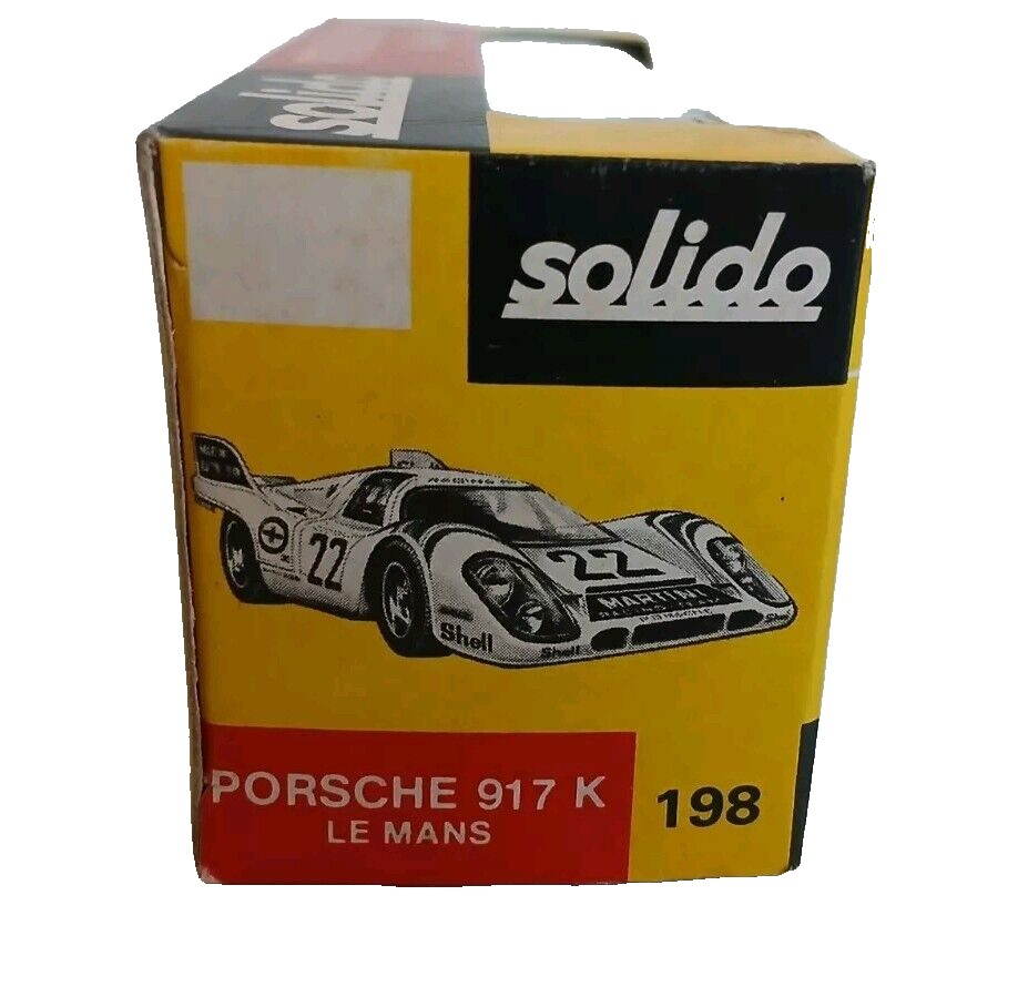 PORSCHE 917 K LE MANS SOLIDO SCALA 1/43