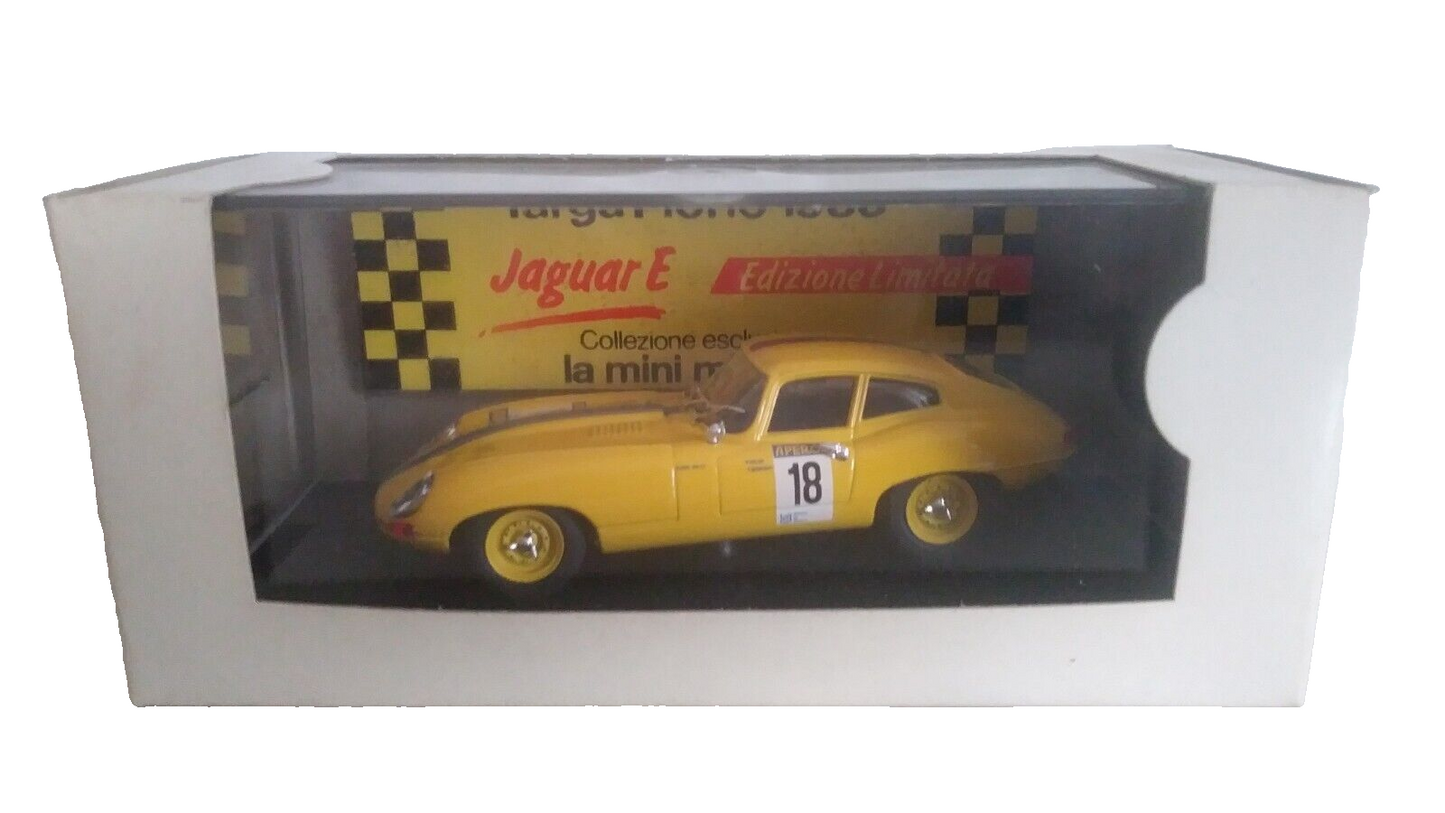 JAGUAR E-TYPE MODEL BOX SCALA 1/43