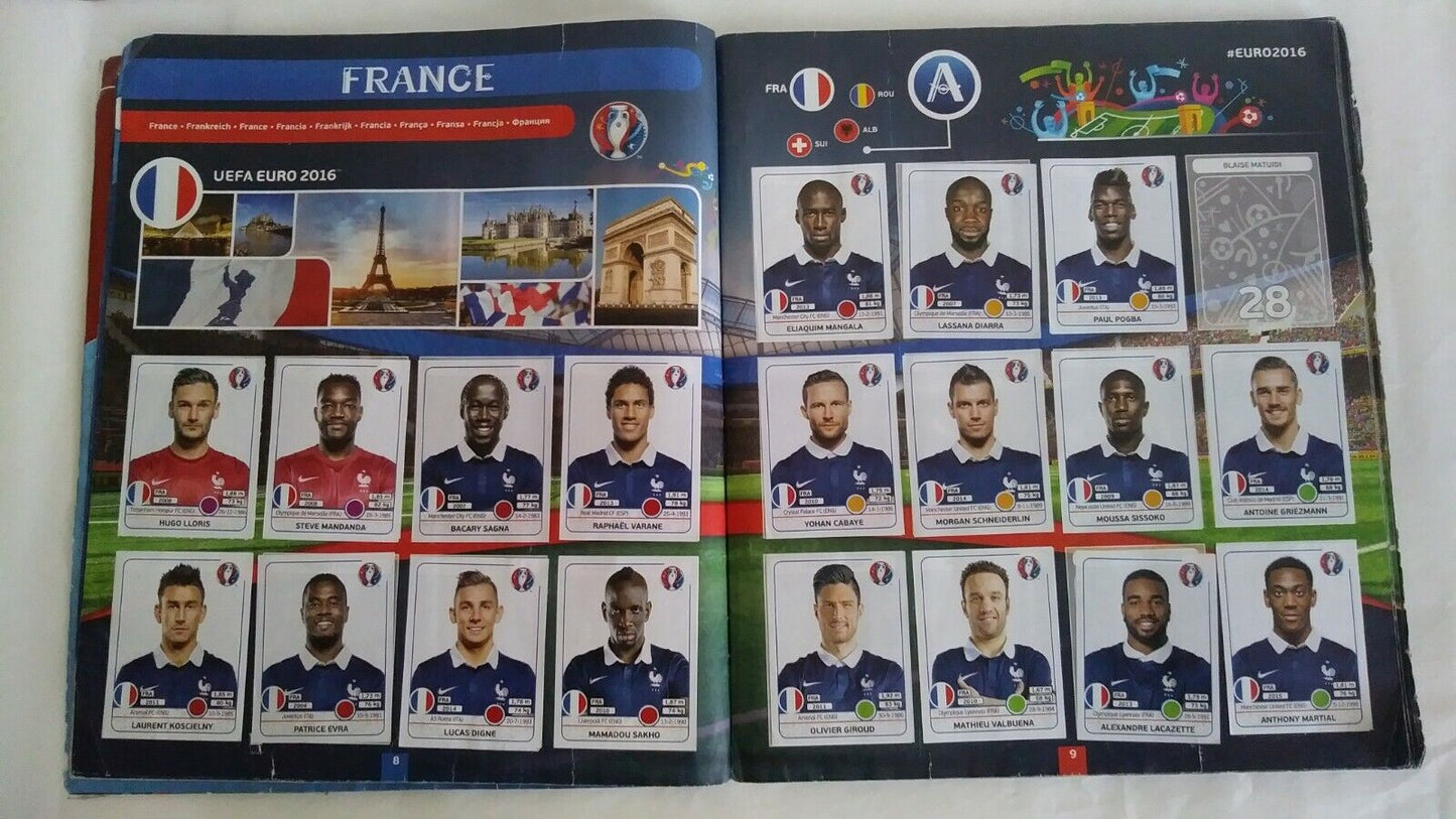 ALBUM CALCIATORI PANINI EURO 2016