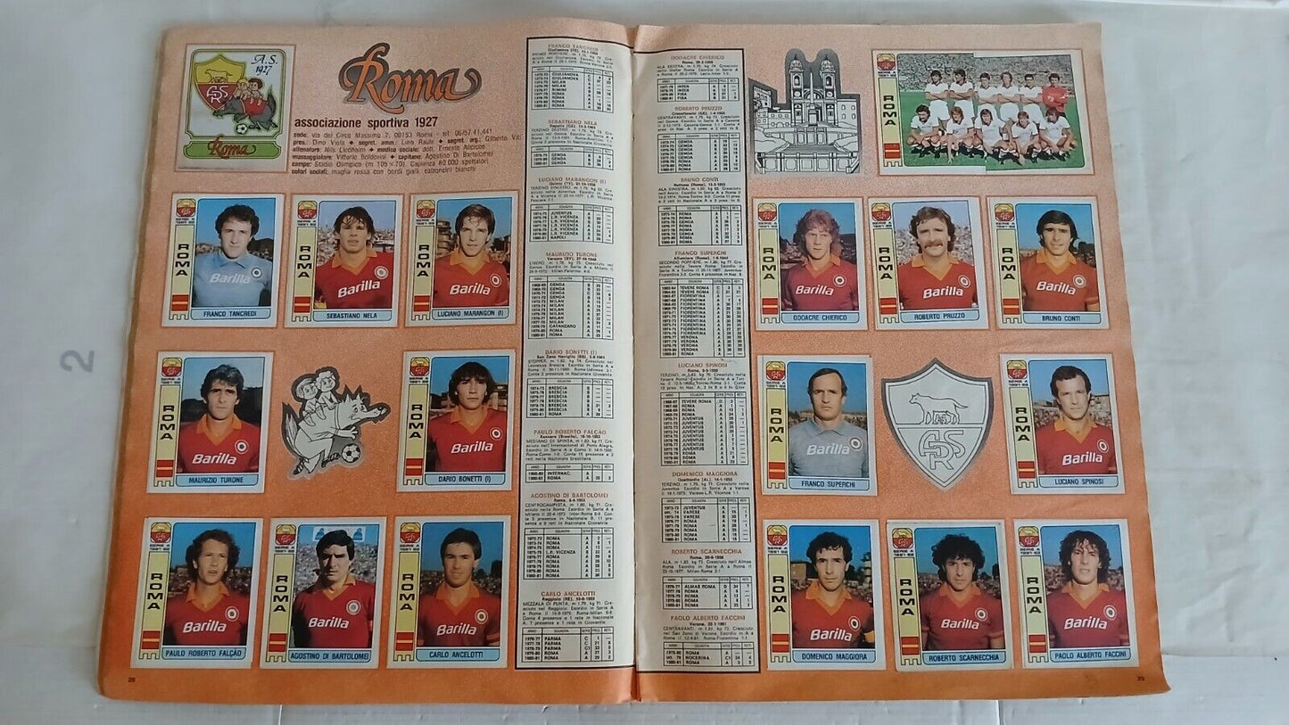 ALBUM CALCIATORI PANINI 1981-82