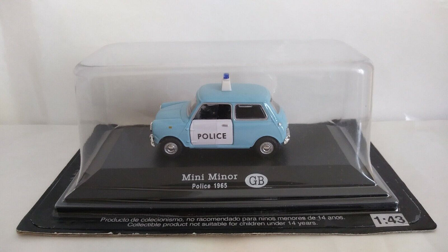 AUTO DELLA POLIZIA DA COLLEZIONE 1:43 SCEGLI DAL MENU A TENDINA