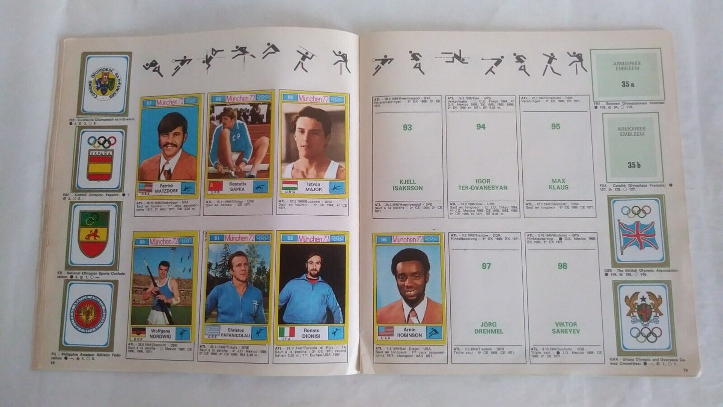 ALBUM PANINI MUNCHEN 72