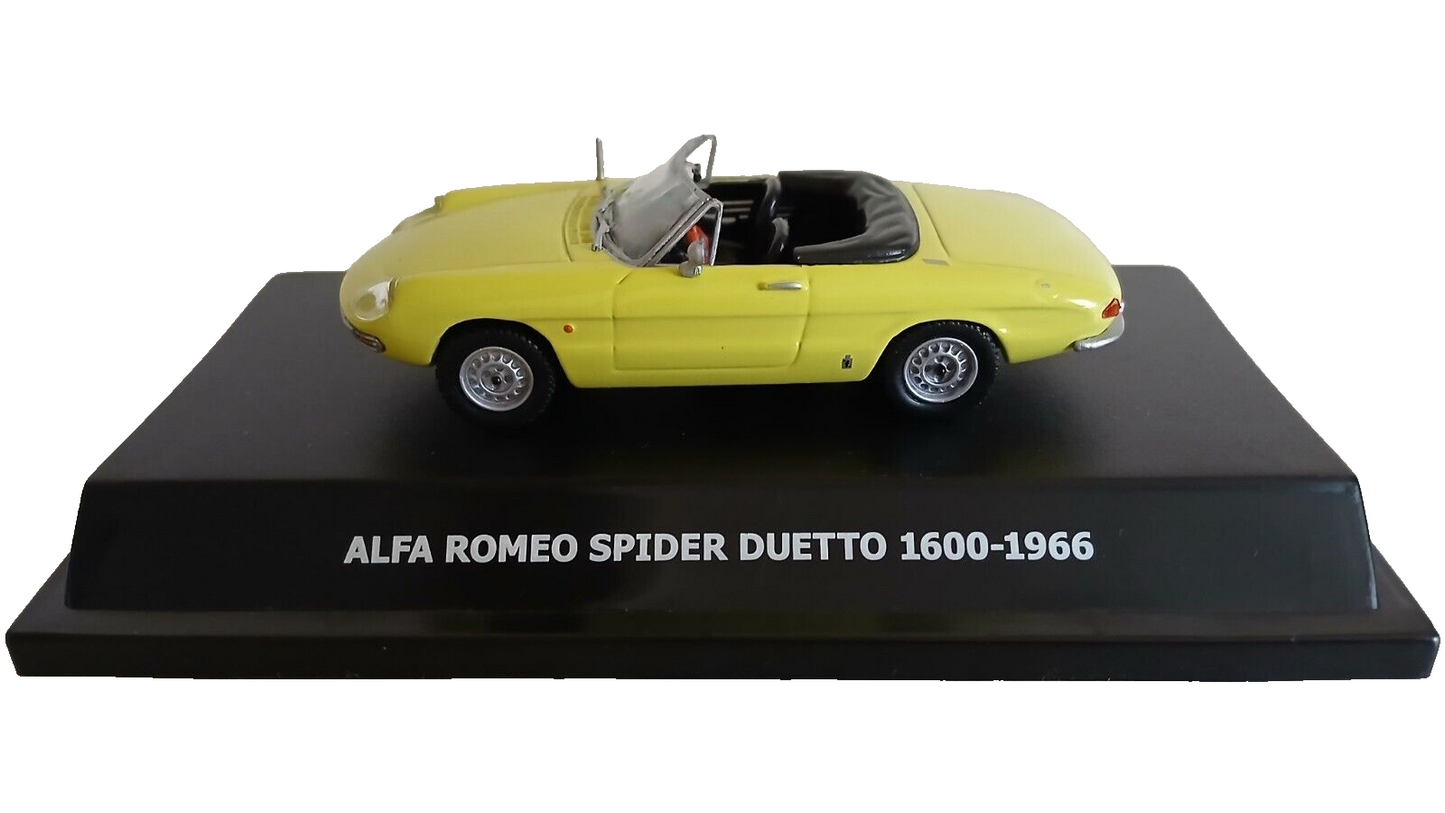 ALFA ROMEO SPIDER DUETTO 1600 - 1966 MAX MODELS 1/43