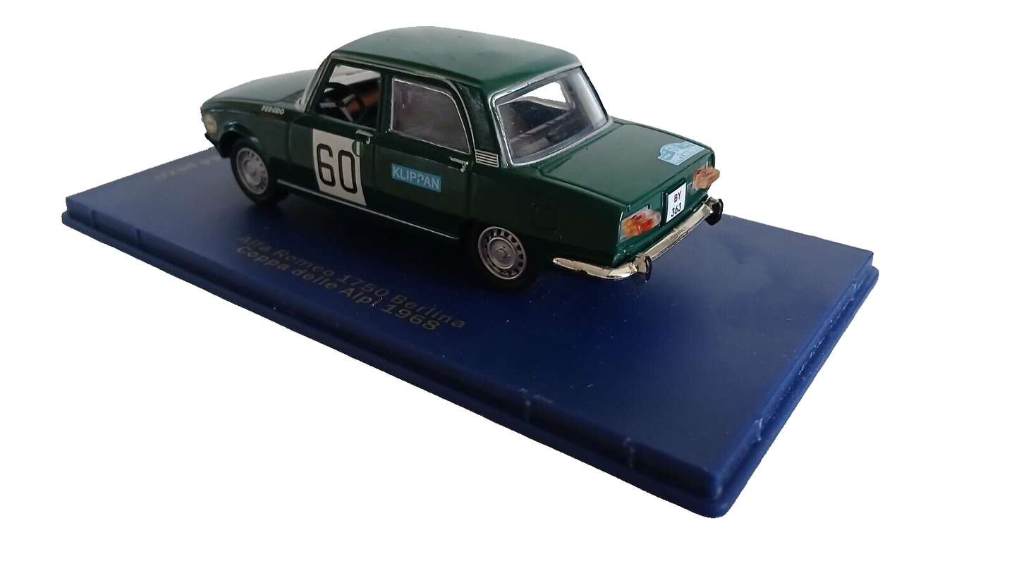 ALFA ROMEO 1750 BERLINA COPPA DELLE ALPI 1968 M4 1/43