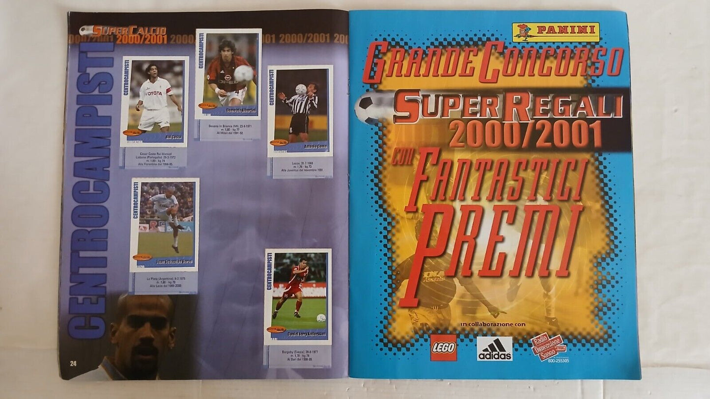 ALBUM SUPERCALCIO PANINI 2000-01