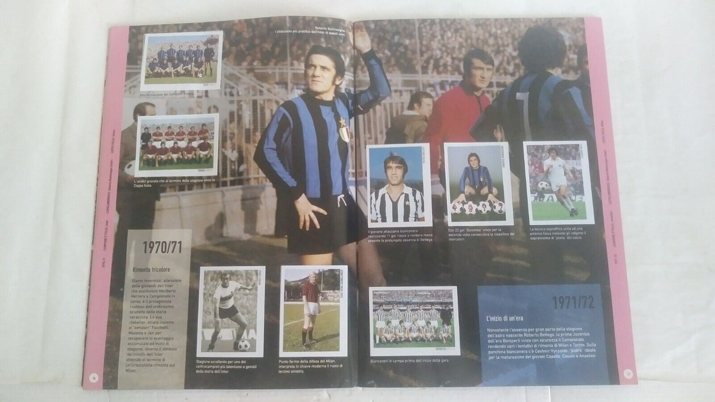 SUPERALBUM STORIA E MITI DEL CALCIO ITALIANO GAZZETTA SPORT COMPLETO/FULL