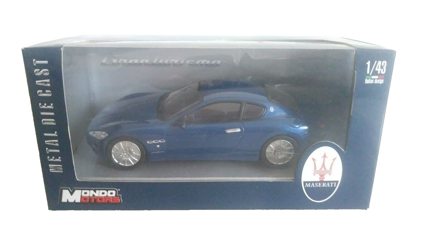 MASERATI GRANTURISMO MONDO MOTORS SCALA 1/43