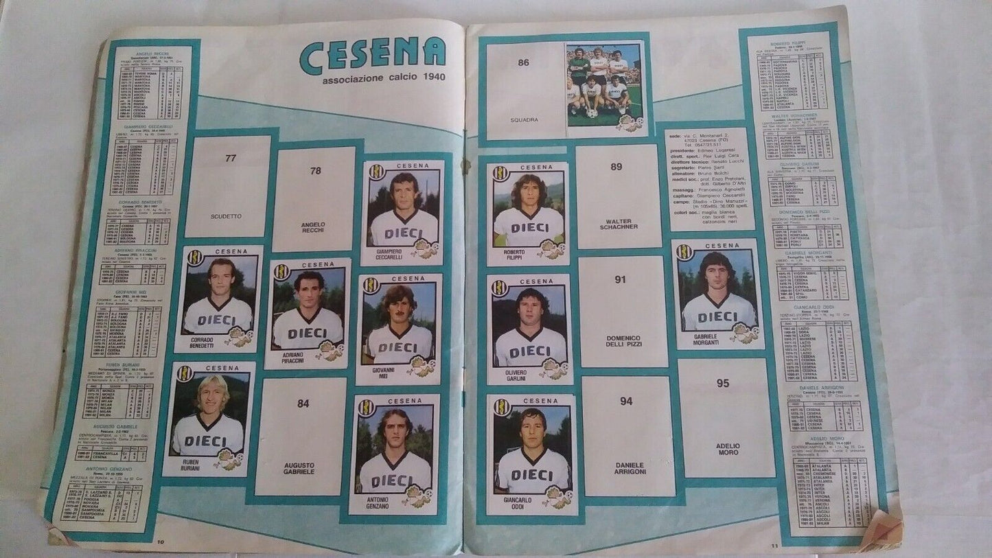 ALBUM CALCIATORI PANINI 1982-83 DA RECUPERO