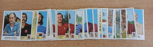 LOTTO 38 FIGURINE CALCIATORI PANINI 1975-76