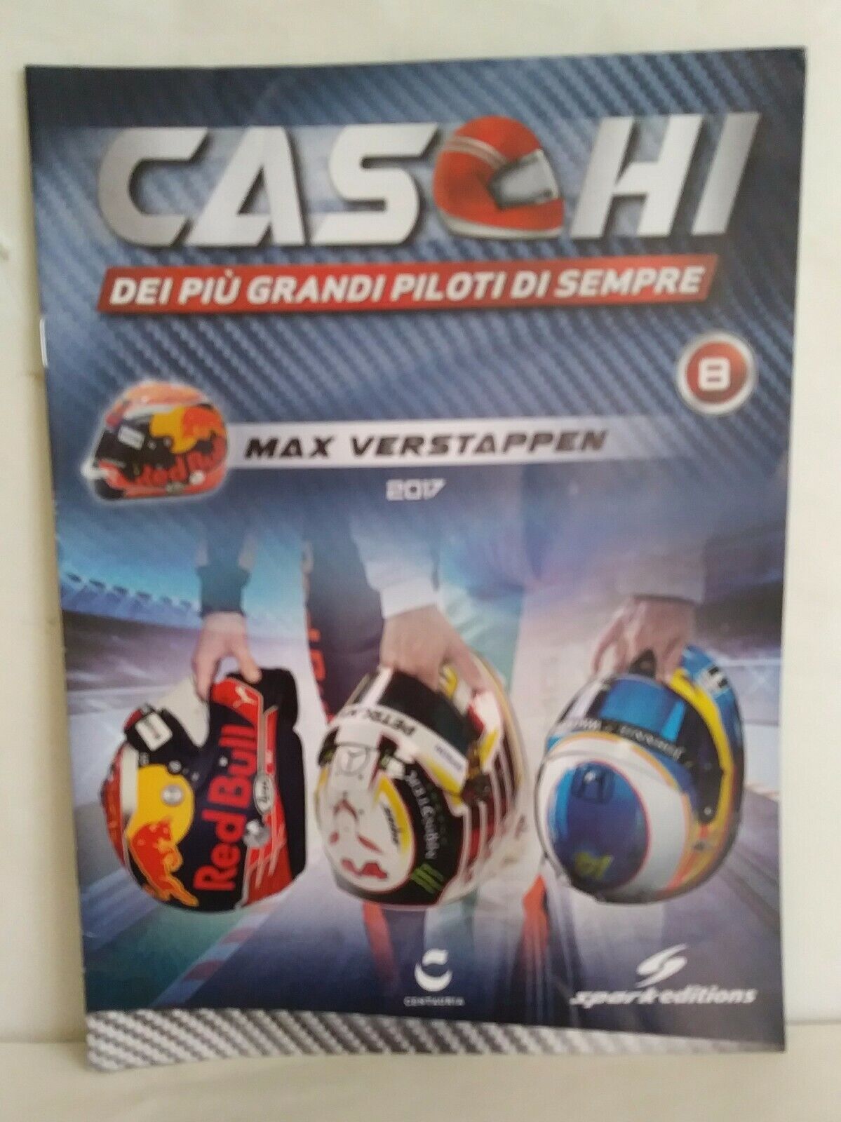 CASCHI F1 FASCICOLI SCEGLI DAL MENU A TENDINA