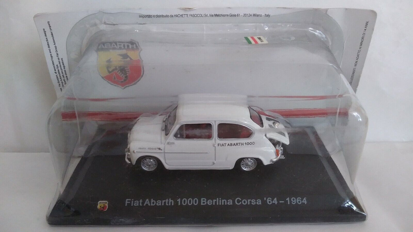 ABARTH COLLECTION 1:43 SCEGLI DAL MENU A TENDINA