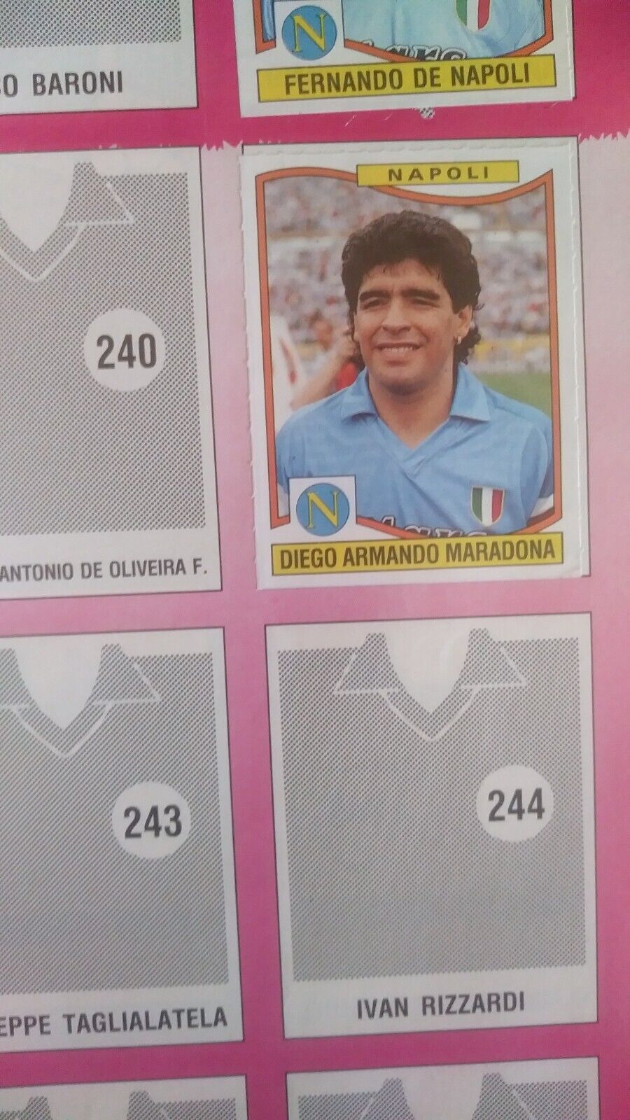 ALBUM CALCIATORI PANINI 1990-91