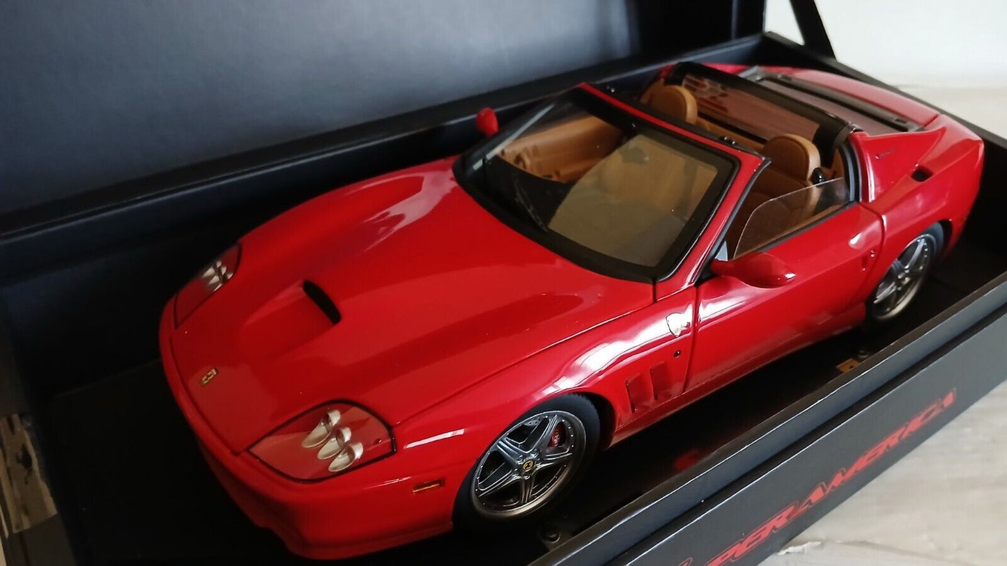 FERRARI SUPERAMERICA HOTWHEELS SUPERLITE LIMITED EDITION SCALA 1/18