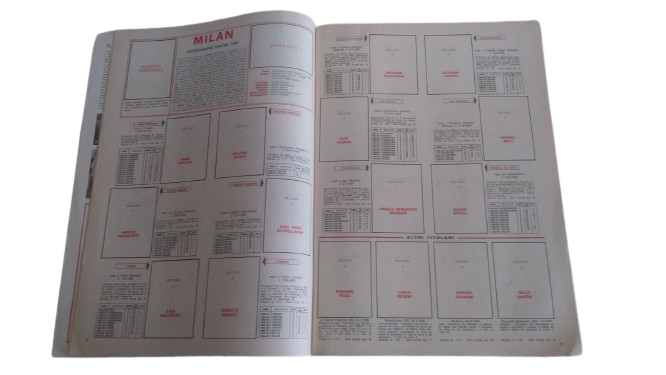 ALBUM CALCIATORI PANINI 1968-69 VUOTO EMPTY
