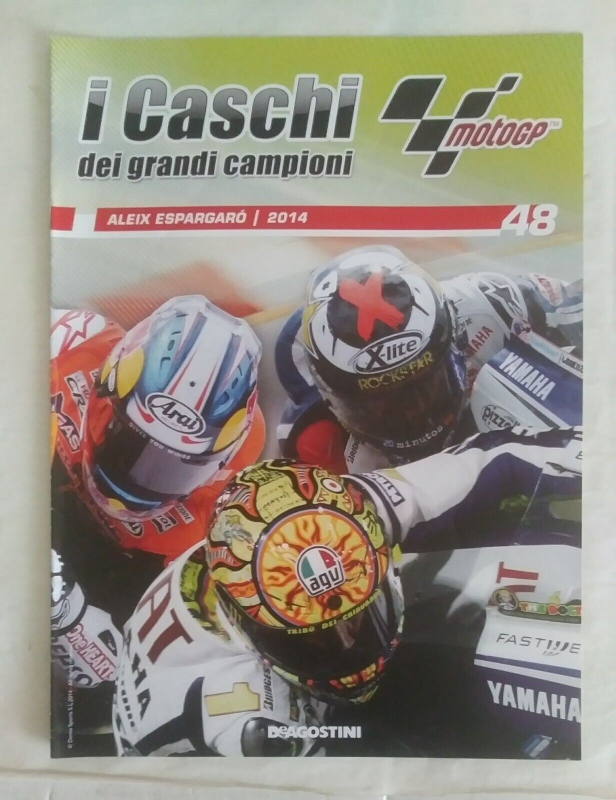 CASCHI MOTO GP FASCICOLI SCEGLI DAL MENU A TENDINA