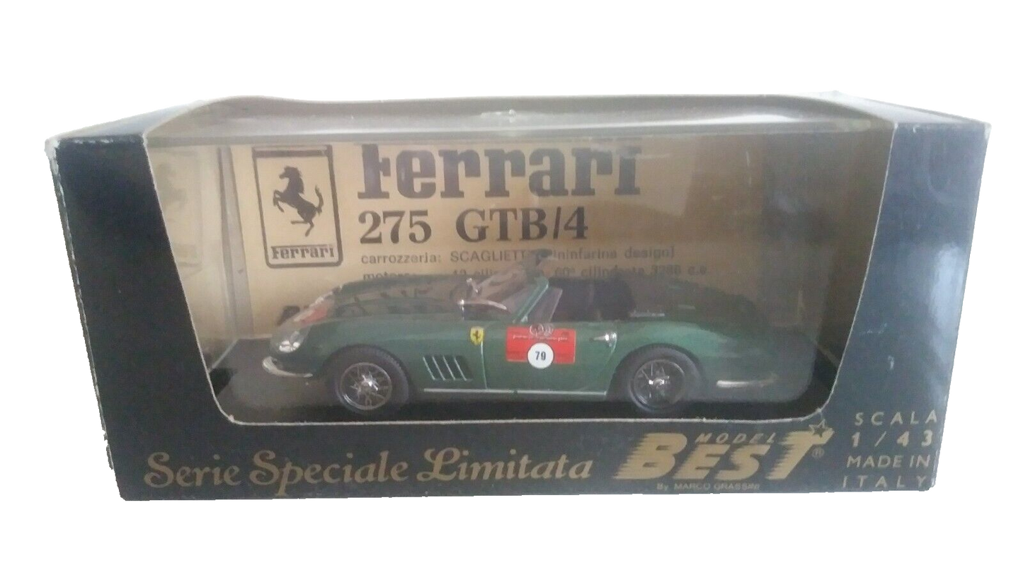 FERRARI 275 GTB/4 BEST MODEL SCALA 1/43