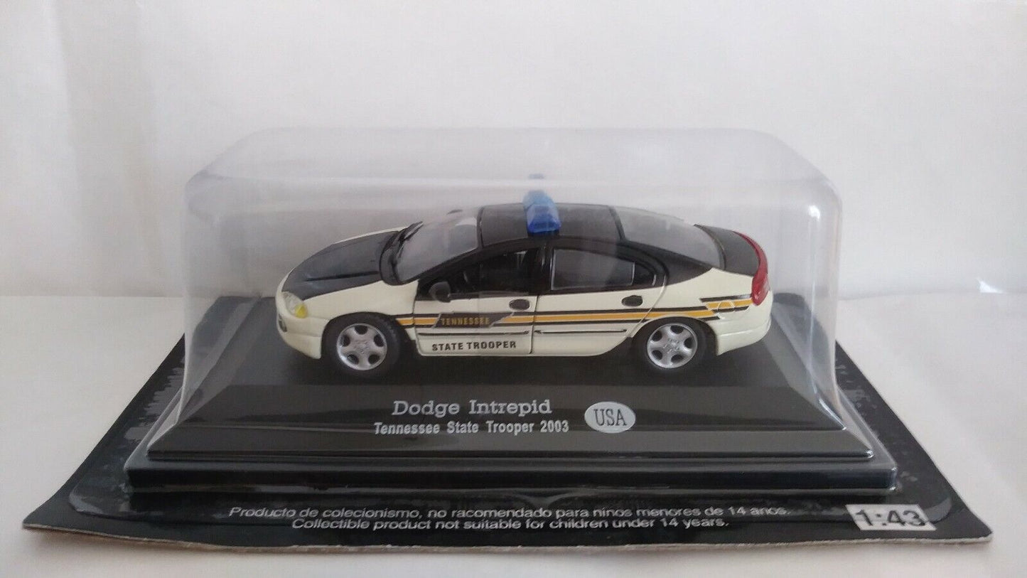 AUTO DELLA POLIZIA DA COLLEZIONE 1:43 SCEGLI DAL MENU A TENDINA