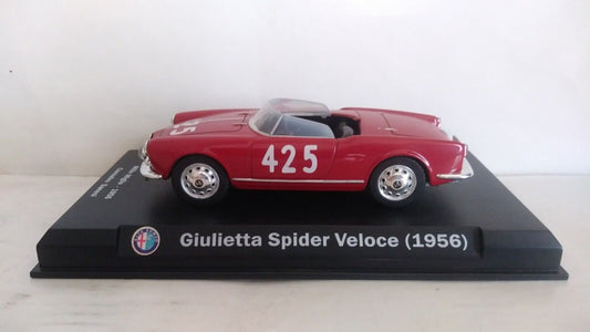 ALFA ROMEO GIULIETTA SPIDER VELOCE 1956 SCALA 1/43