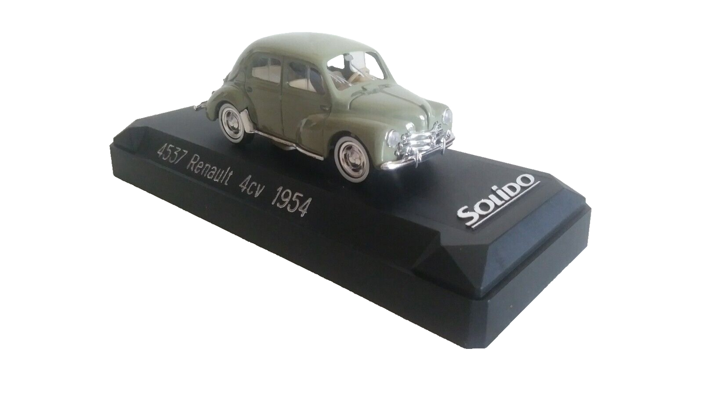 RENAULT 4CV 1954 SOLIDO SCALA 1/43