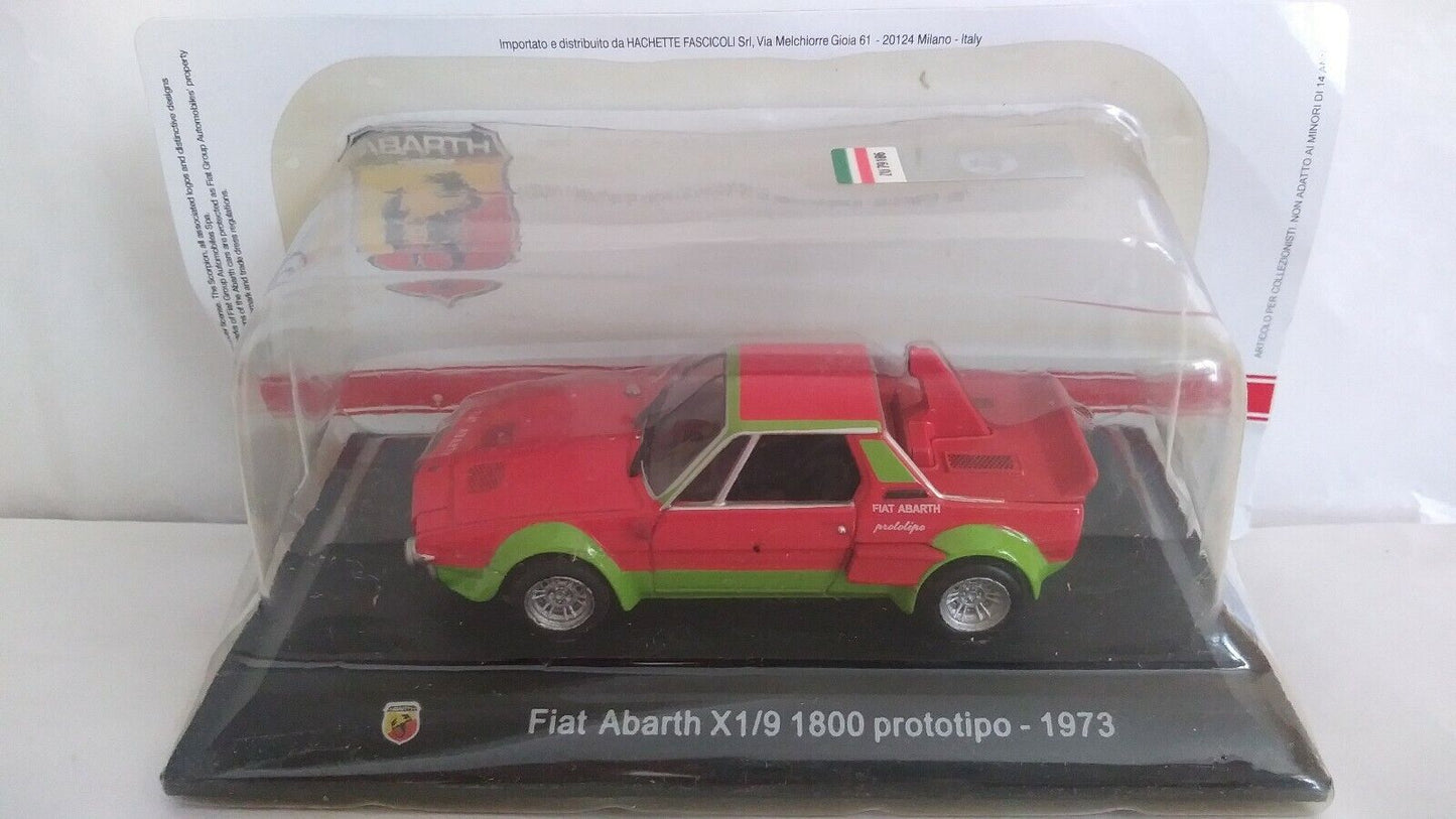 ABARTH COLLECTION 1:43 SCEGLI DAL MENU A TENDINA