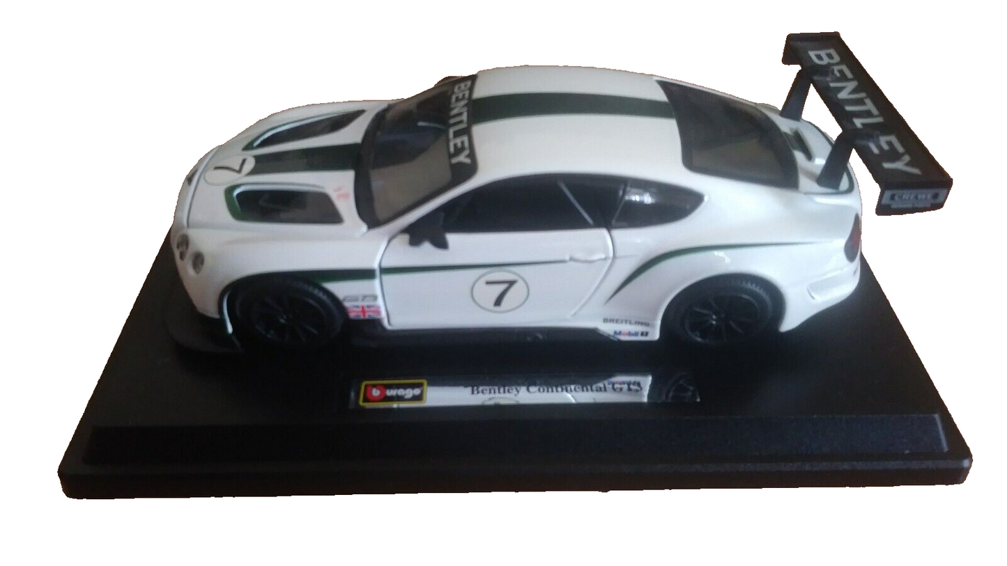 BENTLEY CONTINENTAL GT3 BURAGO SCALA 1/24