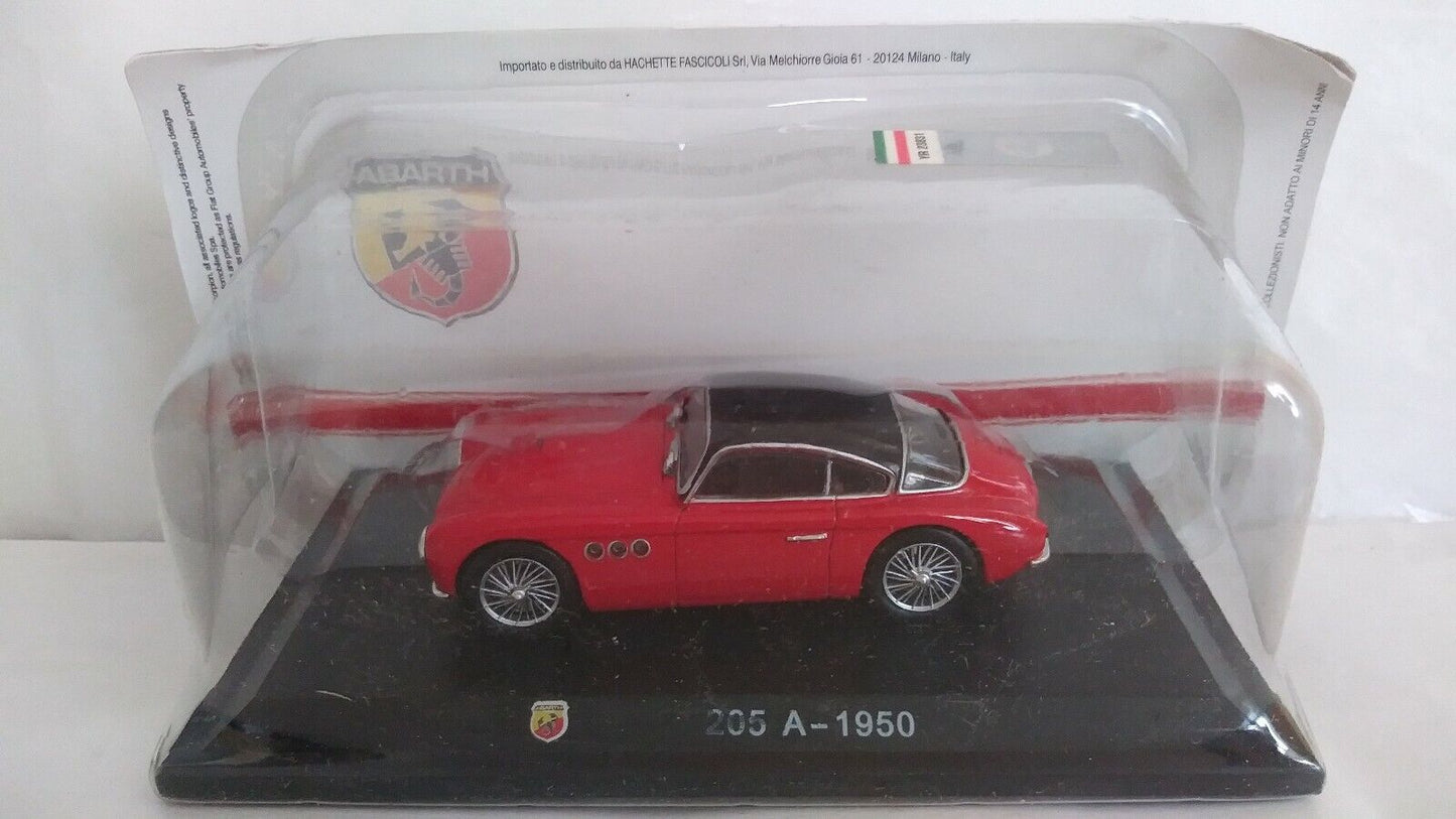 ABARTH COLLECTION 1:43 SCEGLI DAL MENU A TENDINA