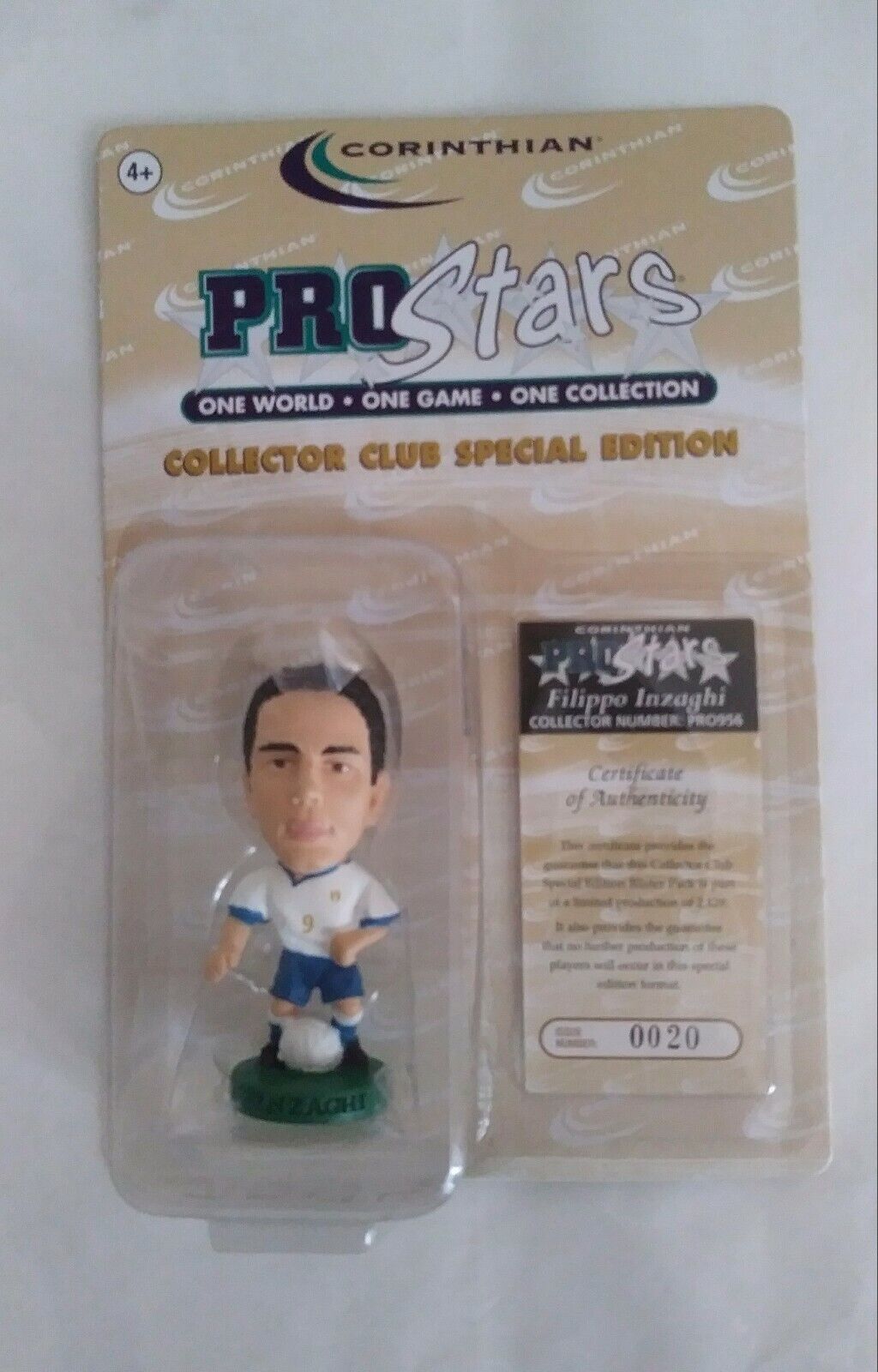 CORINTHIAN PROSTARS-SUPERSTARS SCEGLI LE ACTION FIGURES DAL MENU A TENDINA