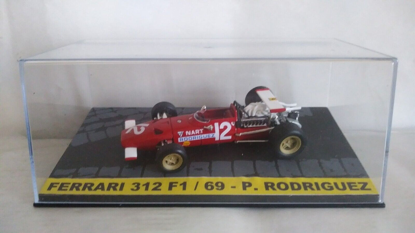 FERRARI 312 F1/69 - 1969 PEDRO RODRIGUEZ SCALA 1/43