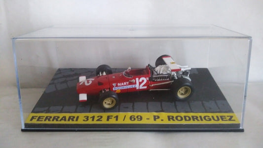 FERRARI 312 F1/69 - 1969 PEDRO RODRIGUEZ SCALA 1/43