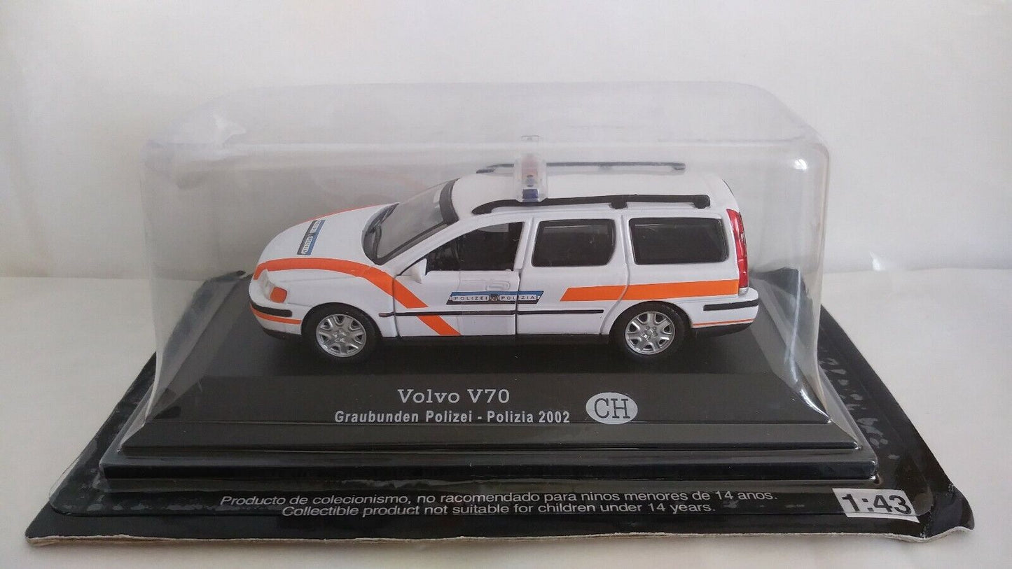 AUTO DELLA POLIZIA DA COLLEZIONE 1:43 SCEGLI DAL MENU A TENDINA