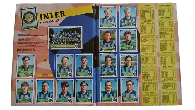 ALBUM CALCIATORI PANINI 1993-94