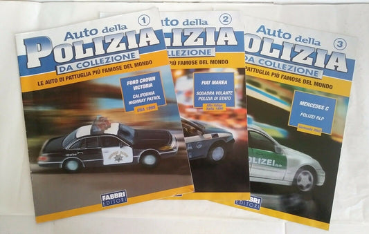 AUTO DELLA POLIZIA DA COLLEZIONE FASCICOLI SCEGLI DAL MENU A TENDINA