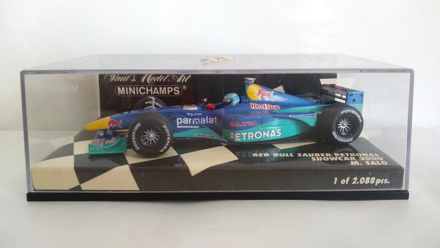 REDBULL SAUBER PETRONAS MINICHAMPS SCALA 1/43