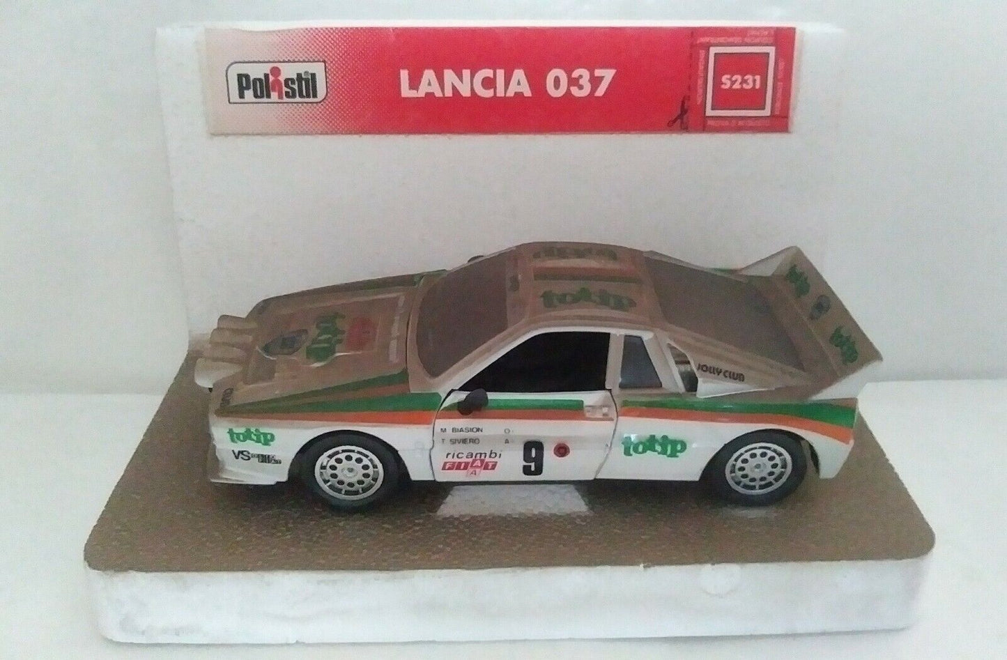 LANCIA 037 POLISTIL SCALA 1/25