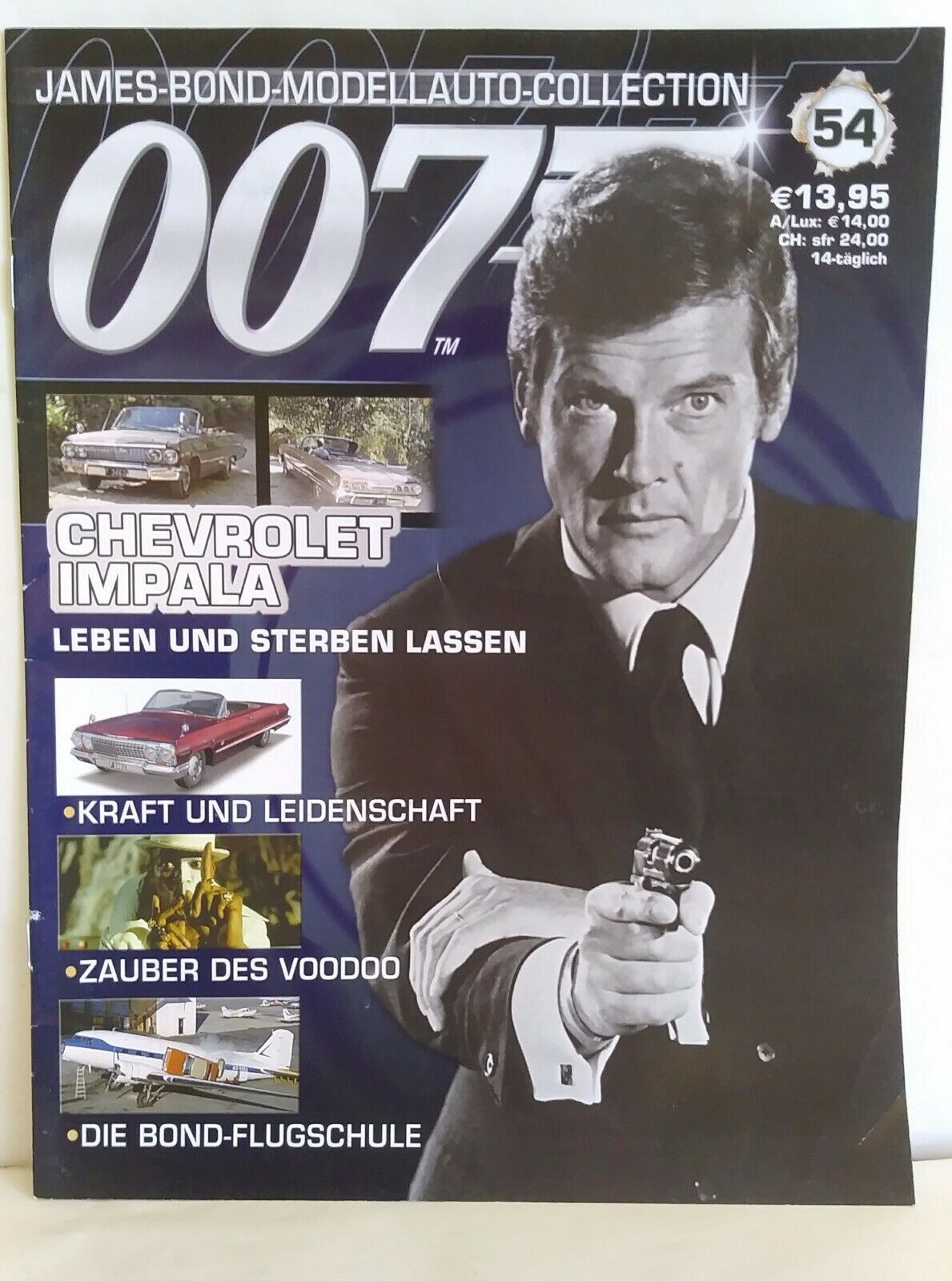 JAMES BOND COLLECTION FASCICOLI SCEGLI DAL MENU A TENDINA