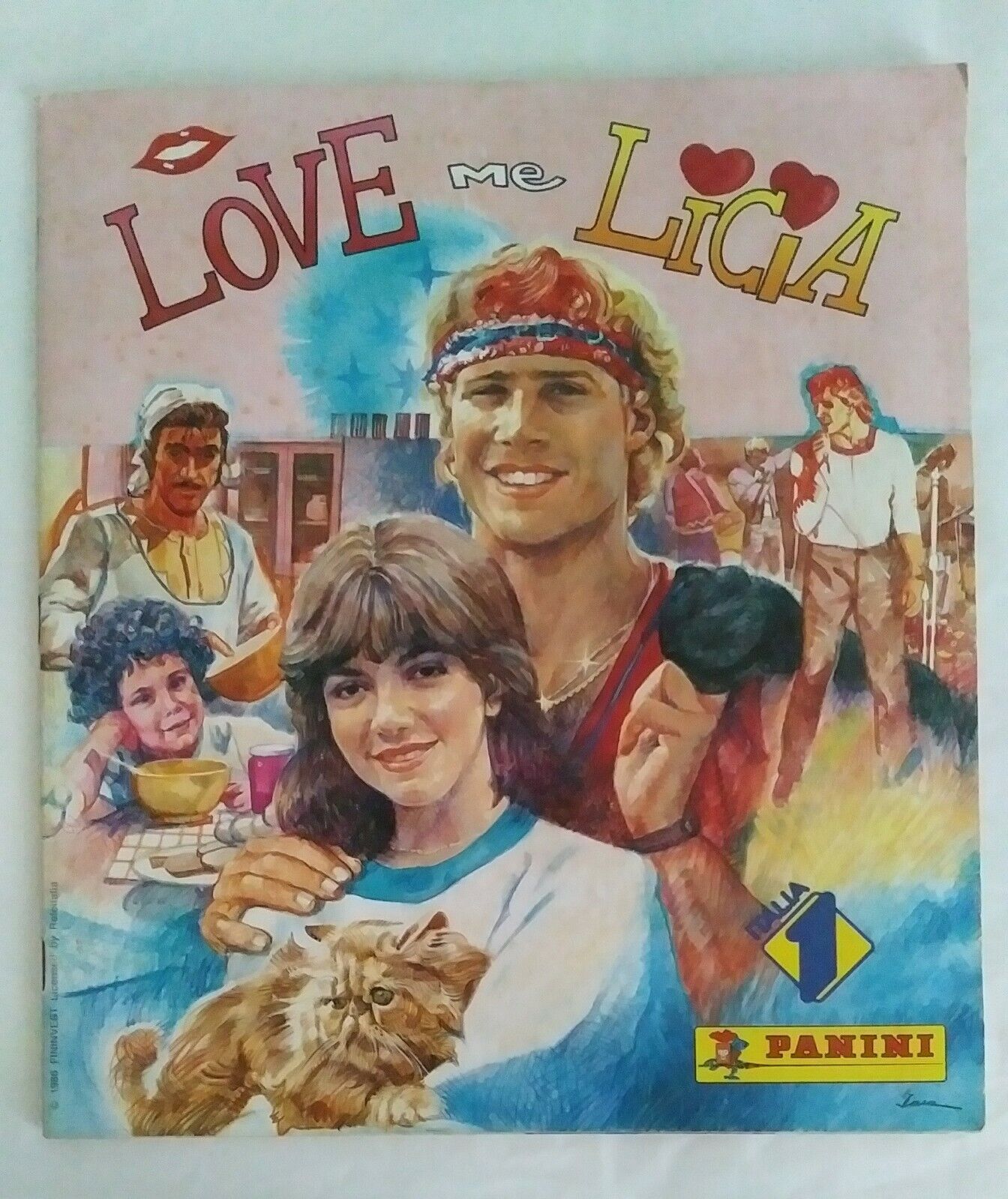 ALBUM PANINI LOVE ME LICIA