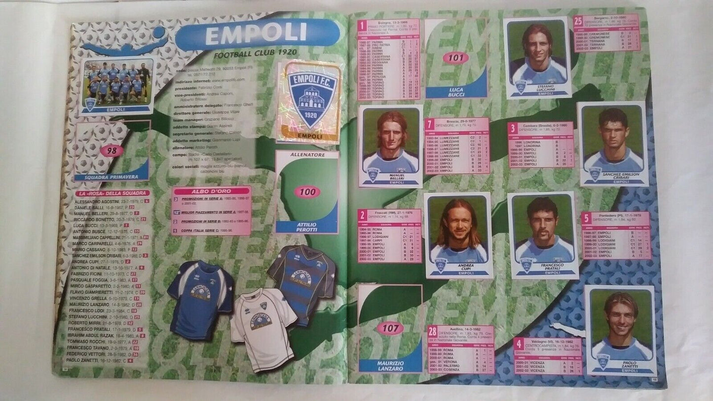 ALBUM CALCIATORI PANINI 2003-2004