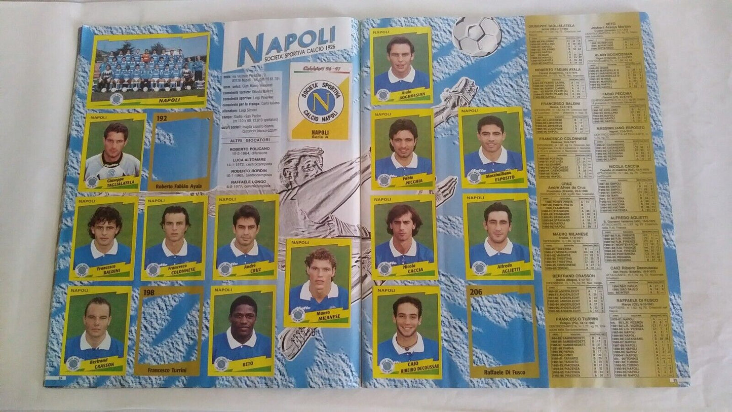 ALBUM CALCIATORI PANINI 1996-97