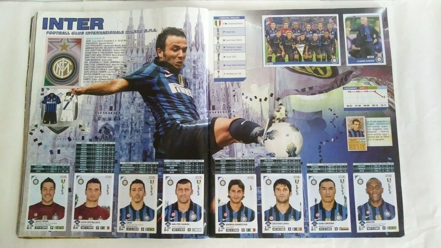 ALBUM CALCIATORI PANINI 2011-12 DA RECUPERO