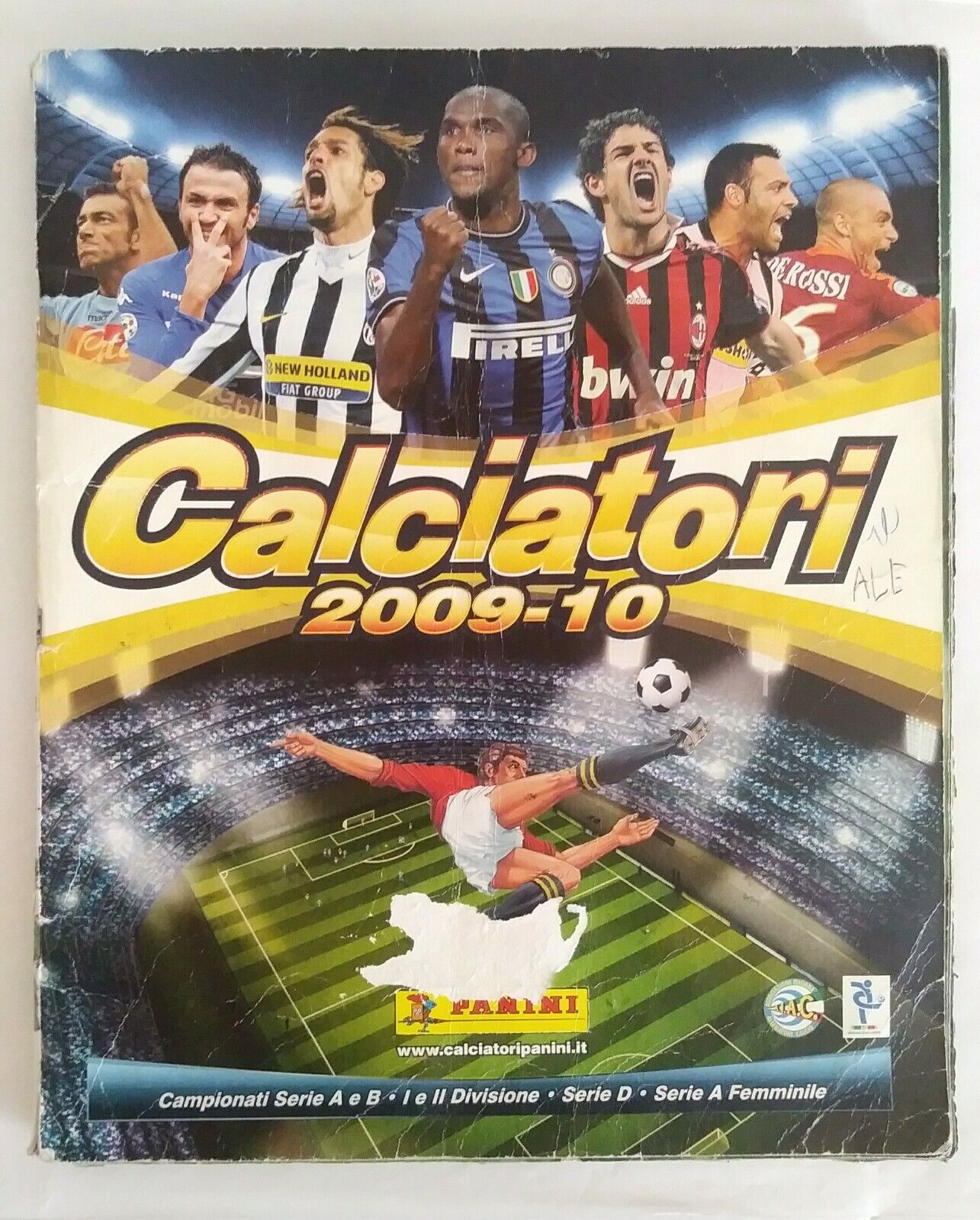 ALBUM CALCIATORI PANINI 2009-10 DA RECUPERO