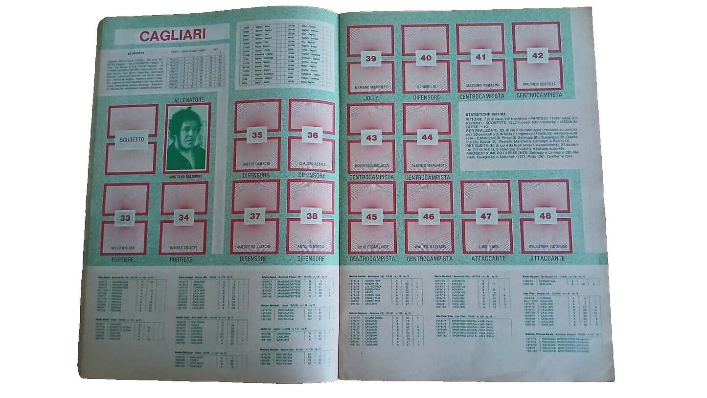 ALBUM CALCIOFLASH '83 EDIS LAMPO MIRA