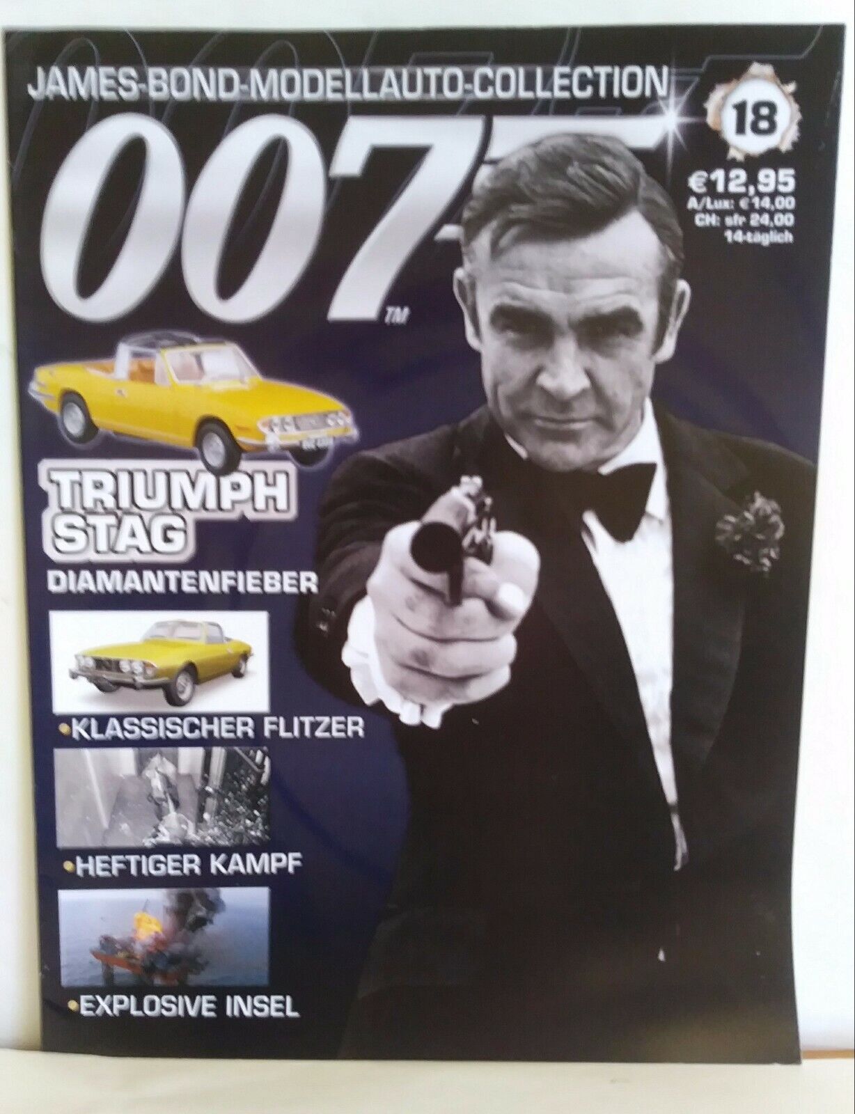 JAMES BOND COLLECTION FASCICOLI SCEGLI DAL MENU A TENDINA