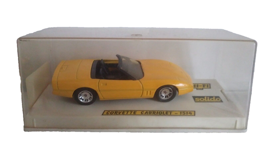 CHEVROLET CORVETTE CABRIOLET SOLIDO 1/43