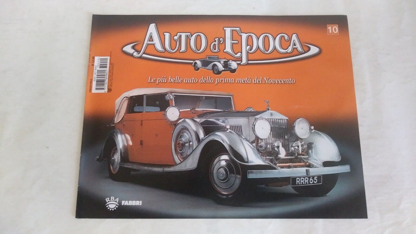 AUTO D'EPOCA FASCICOLI SCEGLI DAL MENU A TENDINA