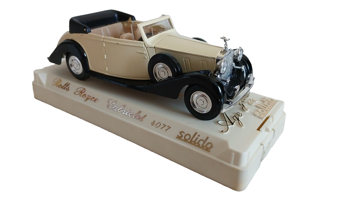 ROLLS ROYCE CABRIOLET  SOLIDO 1/43