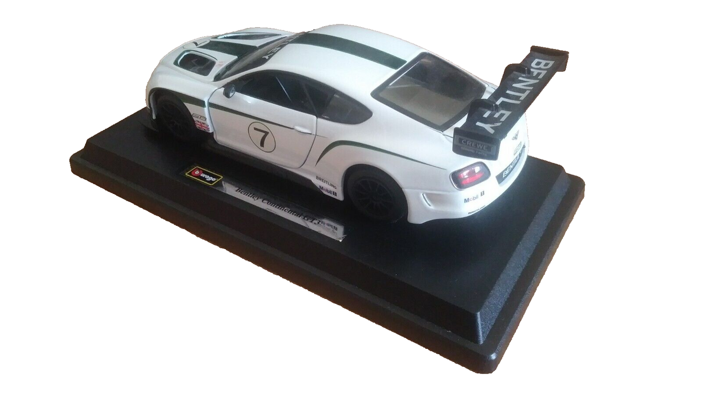 BENTLEY CONTINENTAL GT3 BURAGO SCALA 1/24