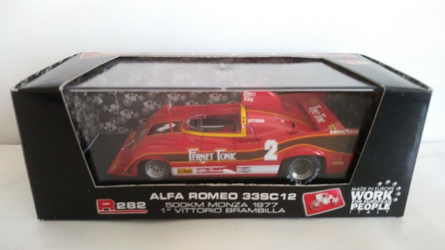 ALFA ROMEO 33 SC 12 BRUMM SCALA 1/43