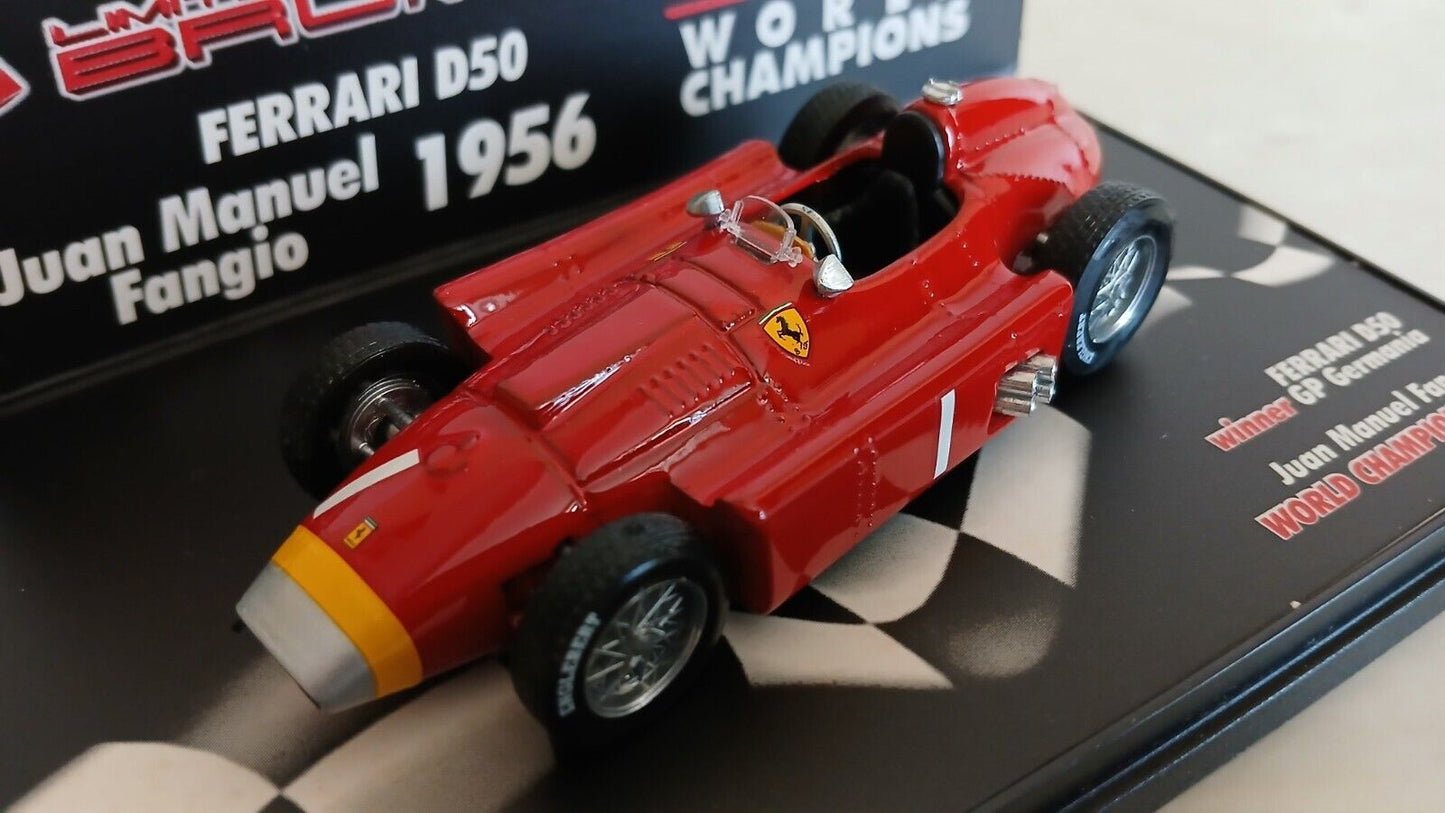 FERRARI D50 WOLRD CHAMPION 1956 BRUMM 1/43